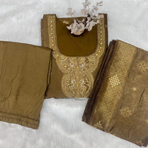 Traditional Embroidered Kurta Suit