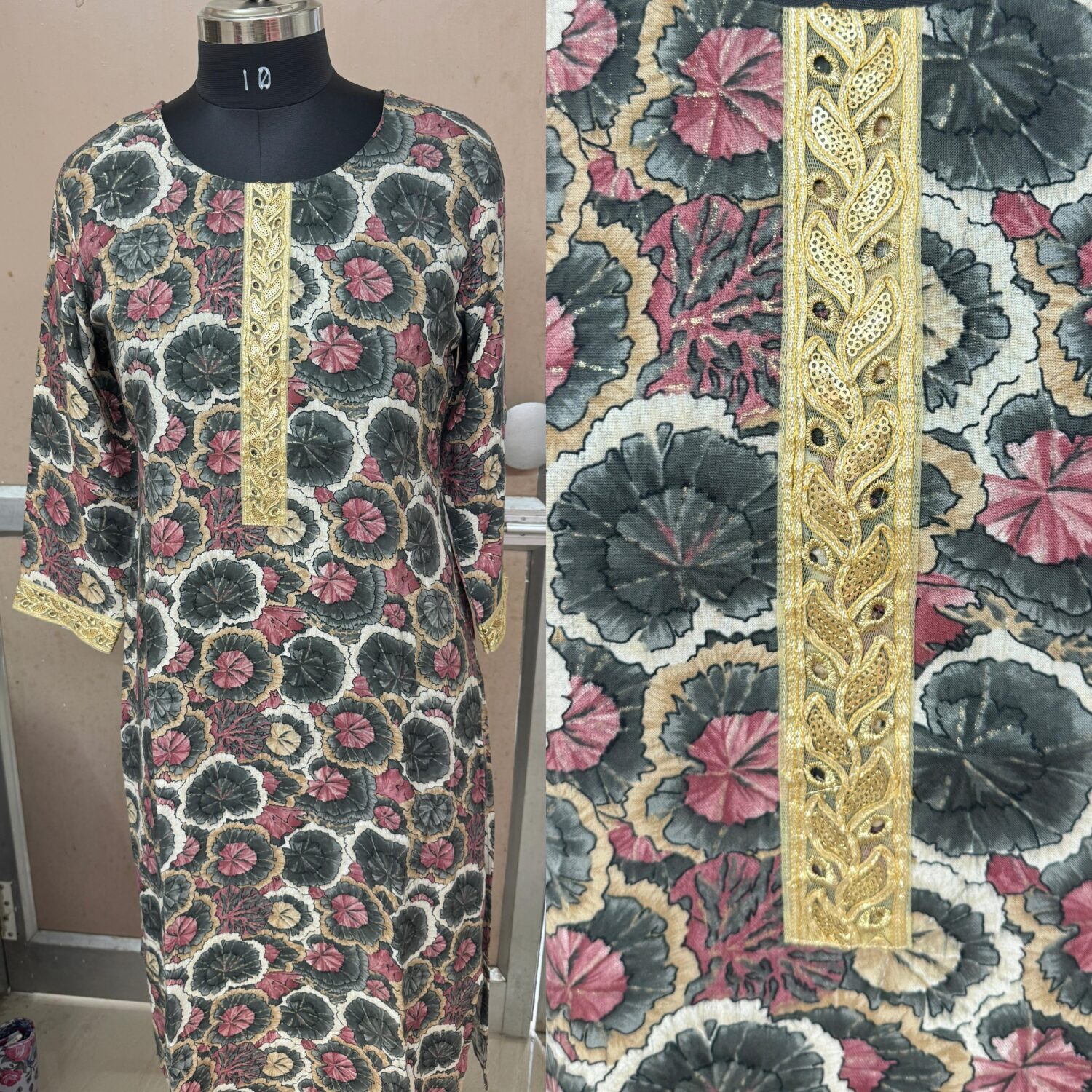 Umbrella Print Kurti