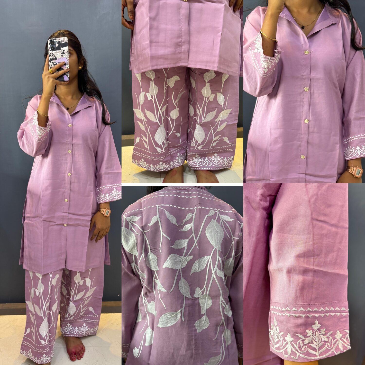 Lavender Romansilk 2pc Set