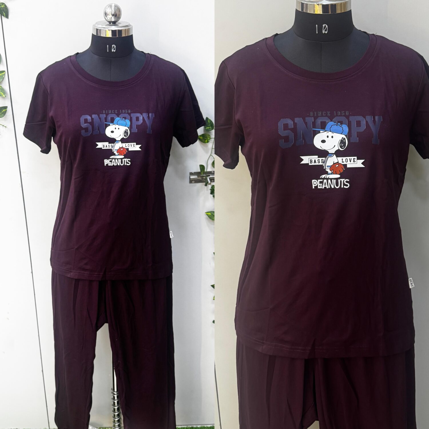 Dark Wine Tencel – Nightwear