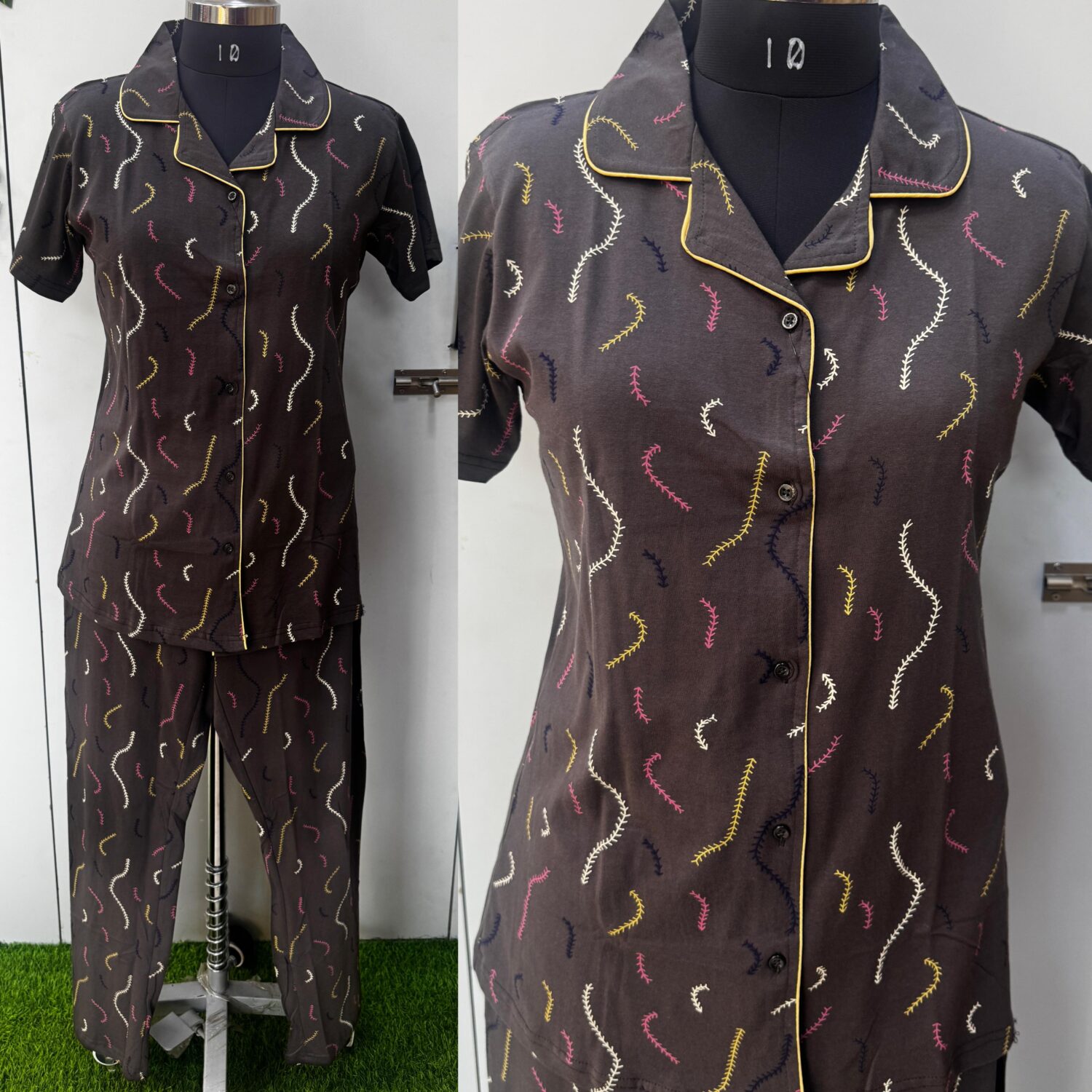 Yash Hosiery Fabric All Over Printed – Night Wear