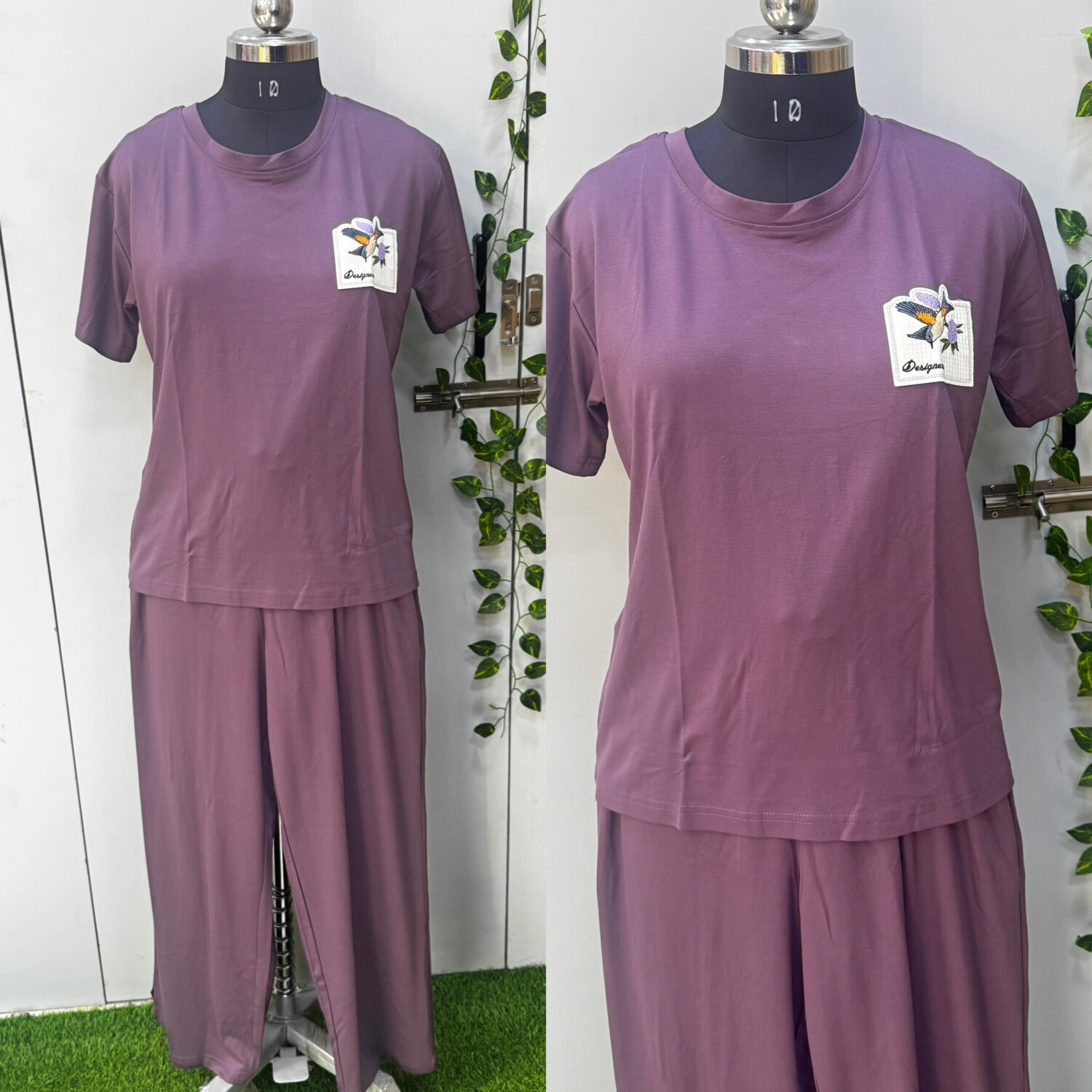 Grape Tencel Fabric – Nightwear